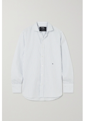 Hommegirls - Striped Cotton-poplin Shirt - White - small,medium,large