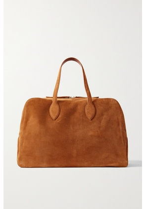 KHAITE - Maeve Weekender Large Suede Tote - Brown - One size