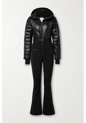 Erin Snow - + Net Sustain Clio Belted Hooded Eco Sporty And Recycled-shell Ski Suit - Black - US0,US2,US4,US6,US8,US10