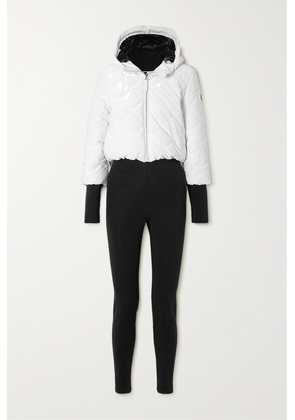 JETSET - Nevado Glam Convertible Ski Suit - White - 0,1,2,3,4,5