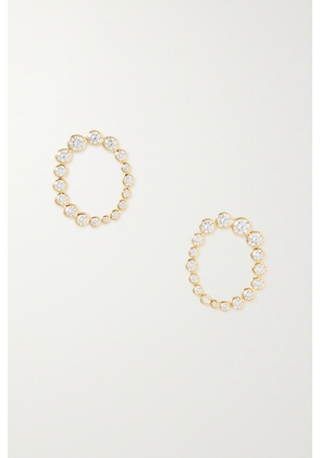 Completedworks - + Net Sustain Recycled Gold Vermeil Cubic Zirconia Hoop Earrings - One size