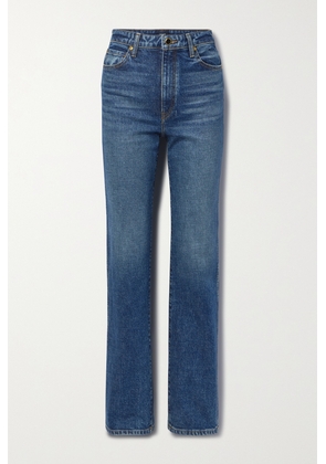 KHAITE - Danielle High-rise Slim-leg Jeans - Blue - 24,25,26,27,28,29,30,31,32