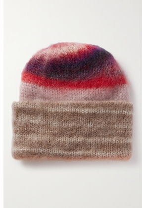 Missoni - Striped Crochet-knit Mohair Beanie - Brown - One size
