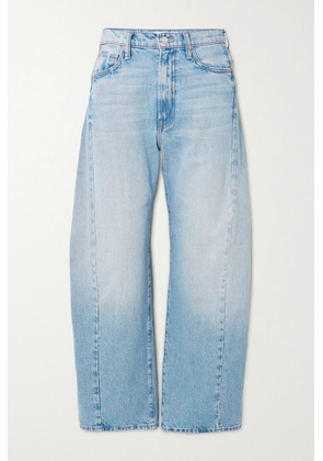 Mother - + Net Sustain The Half Pipe Ankle Cropped High-rise Wide-leg Jeans - Blue - 23,24,25,26,27,28,29,30,31,32