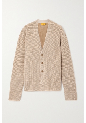 Guest In Residence - Everywear Bouclé-cashmere Cardigan - Neutrals - x small,small,medium,large,x large