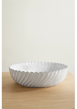 Soho Home - Hillcrest 42cm Glazed Stoneware Serving Bowl - White - One size
