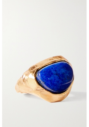 Alighieri - + Net Sustain The Horizon Calling Recycled Gold Vermeil Lapis Lazuli Ring - Blue - S,M,L
