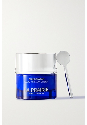 La Prairie - Skin Caviar Luxe Cream Sheer, 50ml - One size