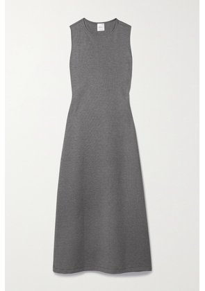 LESET - Rio Stretch-ponte Maxi Dress - Gray - x small,small,medium,large,x large