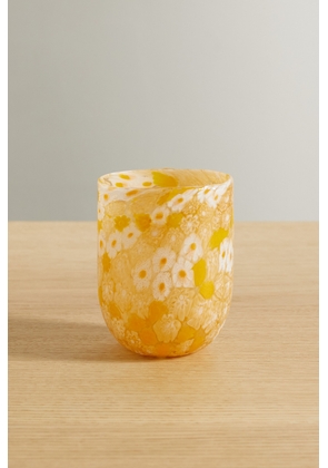 Cabana - + Ulla Johnson Murrine Floral Murano Water Glass - Orange - One size