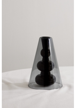 Tom Dixon - Bump Glass Vase - Black - One size