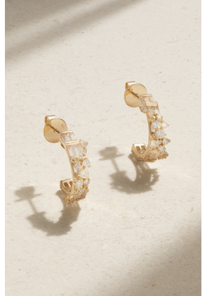 Ananya - Scatter 18-karat, Sapphire And Diamond Earrings - Gold - One size