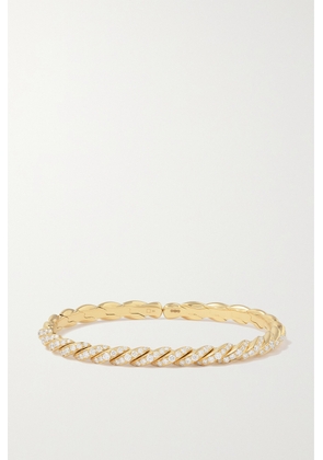 David Yurman - Pavéflex 18-karat Gold Diamond Bracelet - One size
