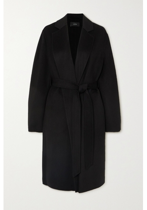 Joseph - Cenda Belted Wool And Cashmere-blend Coat - Black - FR32,FR34,FR36,FR38,FR40,FR42,FR44