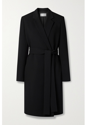 The Row - Essentials Harri Belted Cady Coat - Black - x small,small,medium,large,x large