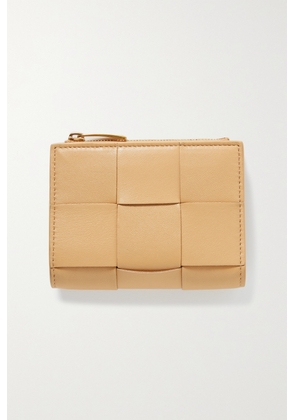 Bottega Veneta - Cassette Intrecciato Leather Wallet - Neutrals - One size