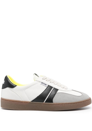 MSGM Retro lace-up sneakers - White