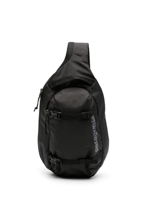 Patagonia Atom logo-print shoulder bag - Black
