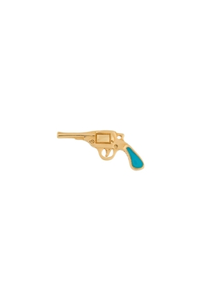 True Rocks pistol stud earrings - Gold