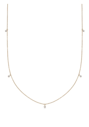 Astley Clarke 14kt recycled yellow gold Station diamond necklace