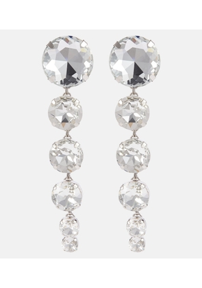 Area Crystal drop earrings
