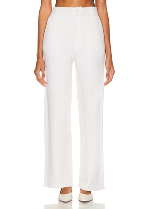 Guest In Residence Tailored Trouser in Cream - Cream. Size L (also in M, S).