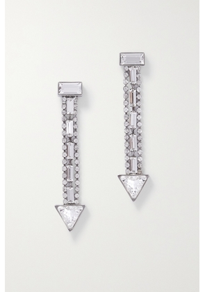 Chloé - Thelma Silver-tone Crystal Earrings - One size