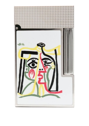 S.T. Dupont x Picasso Slimmy graphic-print lighter - White