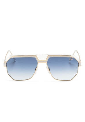 Cazal pilot-frame gradient sunglasses - Gold