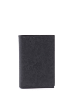 Hermès 2023 pre-owned leather card wallet - Black