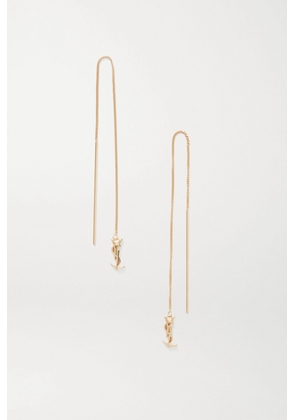 SAINT LAURENT - Gold-tone Earrings - One size