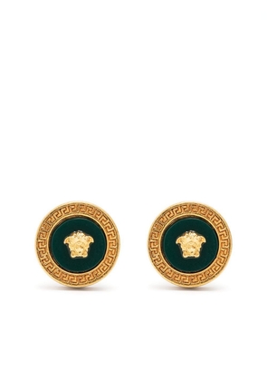 Versace Enamel Medusa stud earrings - Gold