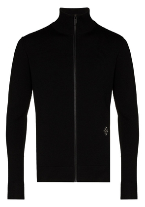 A-COLD-WALL* high-neck front-zip jumper - Black