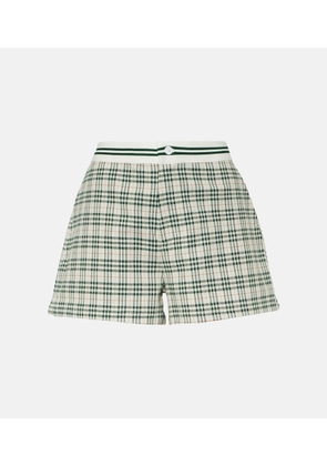 The Upside Grove Tommy cotton-blend shorts