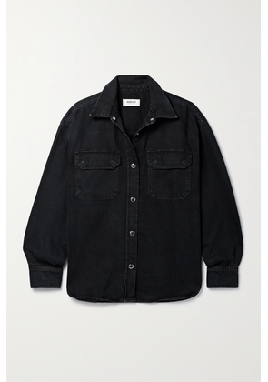 AGOLDE - Camryn Denim Shirt - Black - x small,small,medium,large,x large