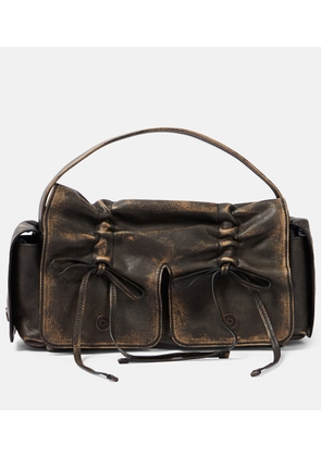 Acne Studios Atroska Medium leather shoulder bag