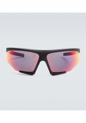 Prada Linea Rossa shield sunglasses