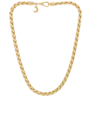 Lili Claspe Bruna Large Chain in Metallic Gold.
