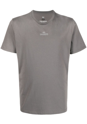 Parajumpers logo-print cotton T-shirt - Grey
