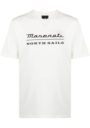 North Sails logo-print short-sleeve T-shirt - White