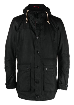 Barbour Game Waxed cotton parke - Black