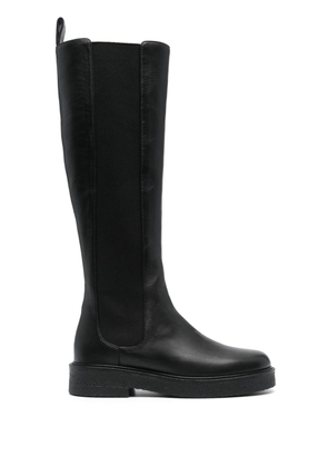 STAUD Palamino knee-high leather boots - Black