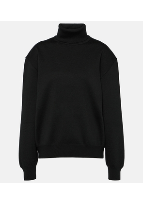 Alaïa Wool-blend turtleneck sweater