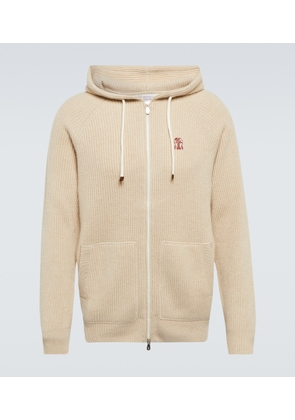Brunello Cucinelli Cashmere zip-up hoodie