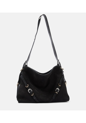 Givenchy Voyou Medium suede shoulder bag