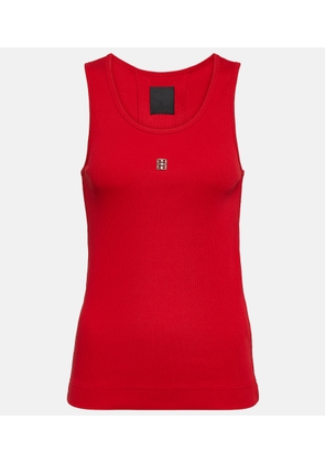 Givenchy Ribbed-knit cotton jersey tank top