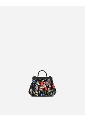 Dolce & Gabbana Mini Sicily Handbag - Woman Accessories Black Leather Onesize