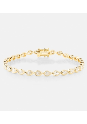 Anita Ko 18kt gold tennis bracelet with diamonds