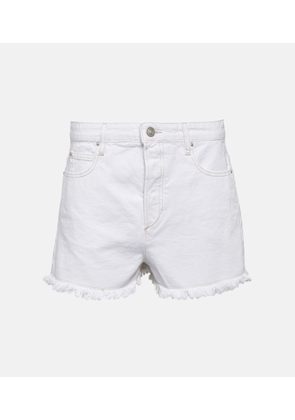 Isabel Marant Lesia mid-rise denim shorts