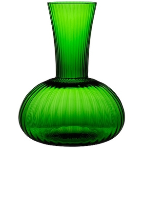 Dolce & Gabbana Casa Carretto Murano Glass Wine Decanter in N/A - Green. Size all.